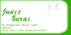 judit burai business card